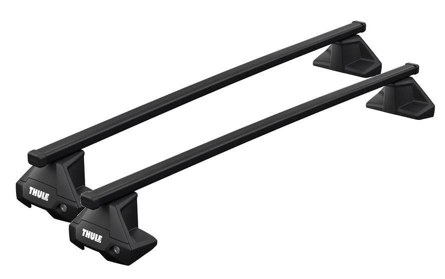 Thule Evo Square Roof Rack Bars Lockable | Ford Ranger Pickup 2011- Onwards