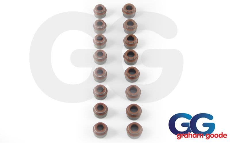 Valve Stem Oil Seals Set 16 Sierra Escort Cosworth GGR1190