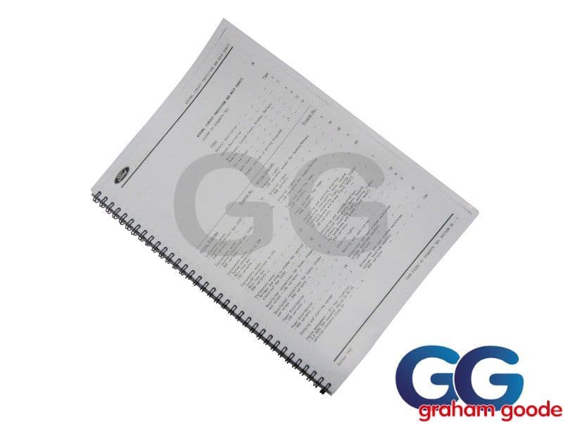Wiring Circuit Diagrams Escort Cosworth GGR1788