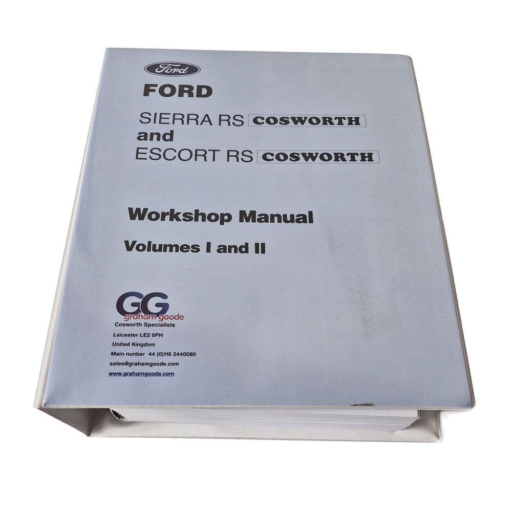 Workshop Manual Sierra Sapphire Escort Cosworth Volume 1 &2 Folder GGR1500