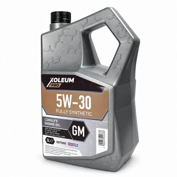 Xoleum 5w30 GM Engine Oil - Fully Synthetic