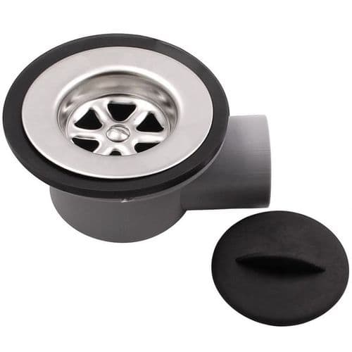 1 1/4" - 28mm Sink Waste Outlet Angled