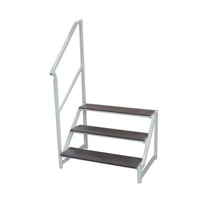 AG Free-Standing 3 Tread Step Galvanised