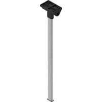 Baldacci Mini Aluminium Anodised Folding Table Leg (720mm) - Grasshopper Leisure