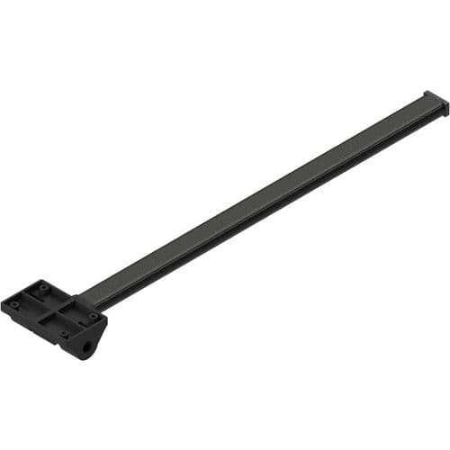 Baldacci Mini Black Aluminium Folding Table Leg (720mm)