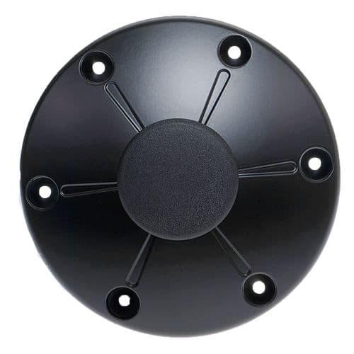 Black Redwood Floor Table Base