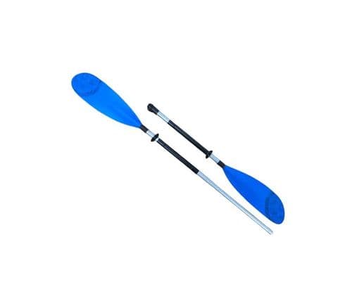 Bravo Adjustable 2 Piece Blue Kayak Paddle 210-240cm