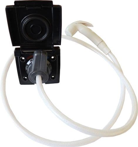 Bullfinch External Shower Point Black