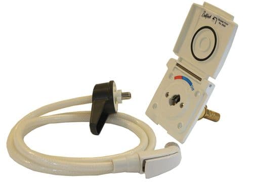 Bullfinch External Shower Point White