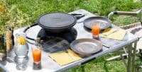 Campingaz 360 ​​Grill CV Table Top Gas Stove BBQ (Anthracite) 2000038776 - Grasshopper Leisure