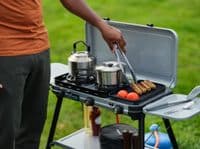 Camping Kitchen 2 Multi-Cook Plus Portable Gas Stove 2213260 - Grasshopper Leisure