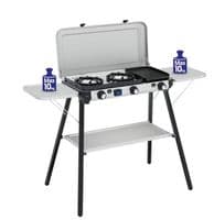 Camping Kitchen 2 Multi-Cook Plus Portable Gas Stove 2213260 - Grasshopper Leisure