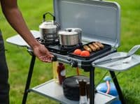 Camping Kitchen 2 Multi-Cook Plus Portable Gas Stove 2213260 - Grasshopper Leisure