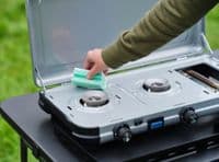 Camping Kitchen 2 Multi-Cook Plus Portable Gas Stove 2213260 - Grasshopper Leisure