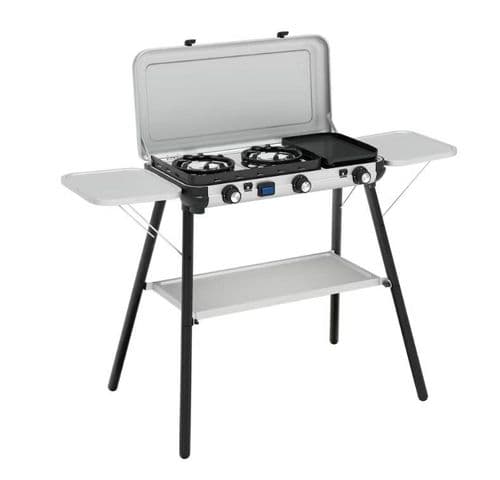 Camping Kitchen 2 Multi-Cook Plus Portable Gas Stove 2213260 - Grasshopper Leisure