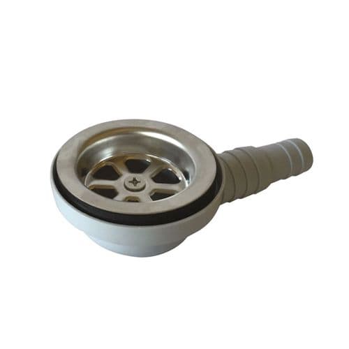 CAN Sink Waste 90 Degree 20mm & 25mm Hosetail