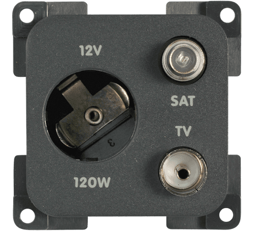 CBE 12v Auto Cigar + TV Socket + Satellite