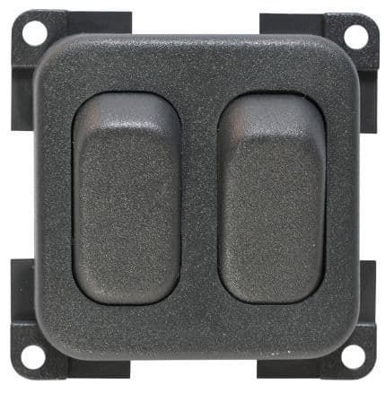 CBE 12v Double Unipolar Switch 2 Gang, 2-Way
