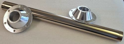 Chrome Island Table Leg Set (2 x Conic And Table Leg)