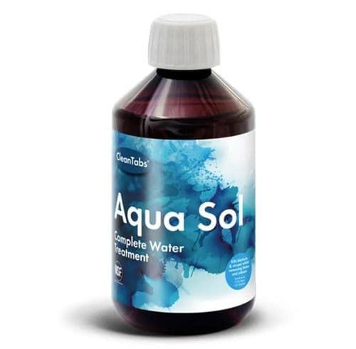 Clean Tabs Aqua Sol Complete Water Purifier Treatment 300ml