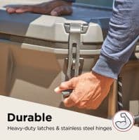 Coleman 100QT Convoy Wheeled Coolbox Cooler (2213849) - Grasshopper Leisure