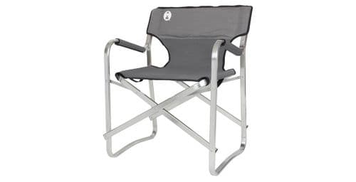 Coleman Aluminium Deck Chair Grey