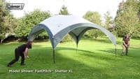 Coleman FastPitch™ Event Shelter L - 3.65M x 3.65M, 2000032027 - Grasshopper Leisure