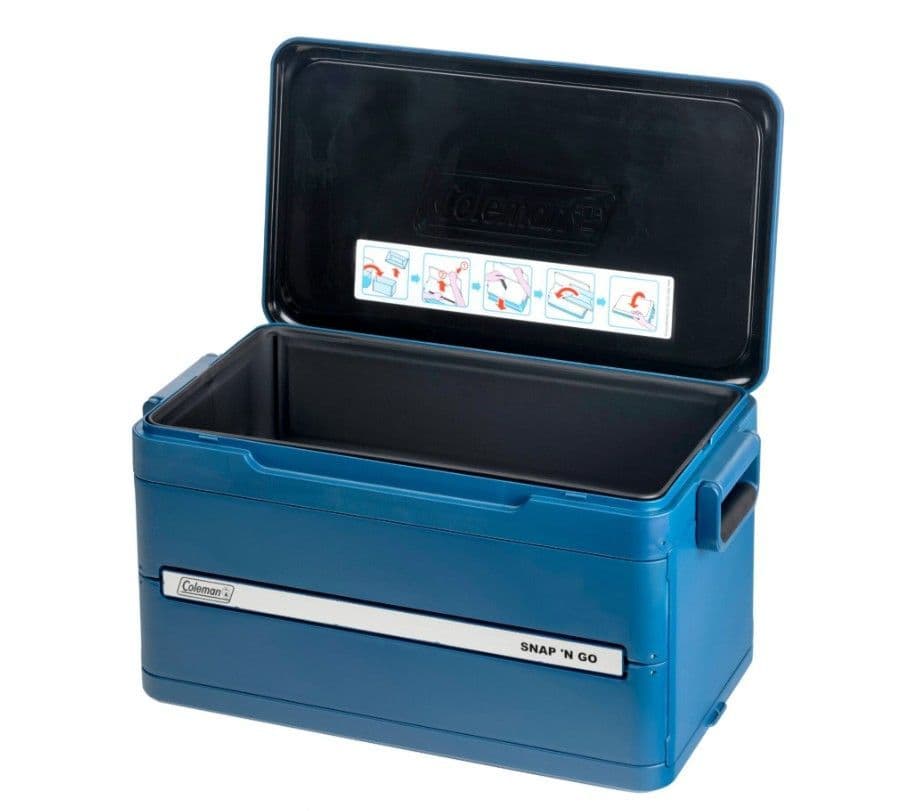 Coleman Snap N Go 35QT Collapsible Folding Hard Cooler - Grasshopper ...