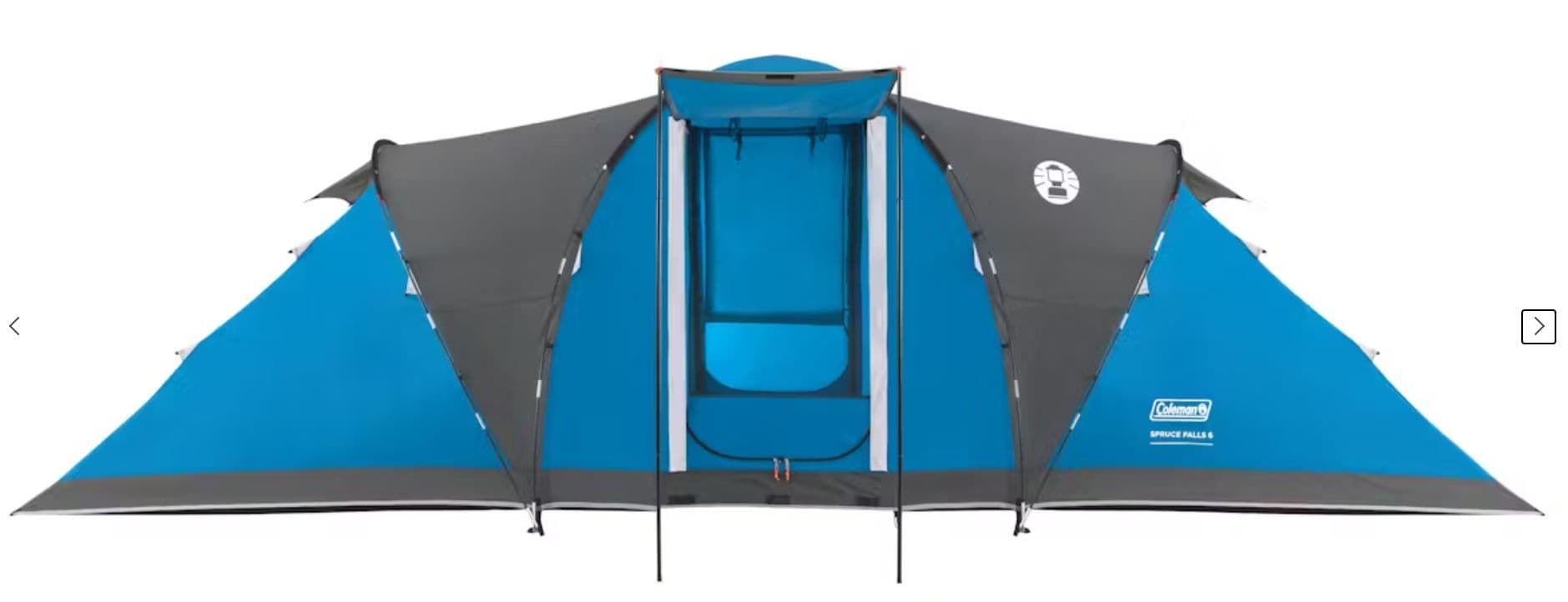 Coleman Spruce Falls 6 Tent (2212621) - Grasshopper Leisure