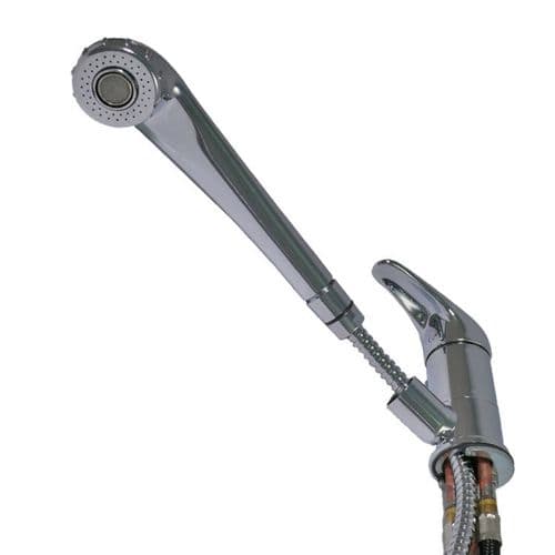 Comet Roma Chrome Mixer With London Shower Head - Grasshopper Leisure