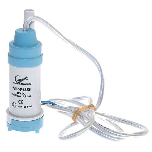 COMET VIP PLUS 12V SUBMERSIBLE PUMP, water pumps for caravan campervan and motorhome - Grasshopper Leisure