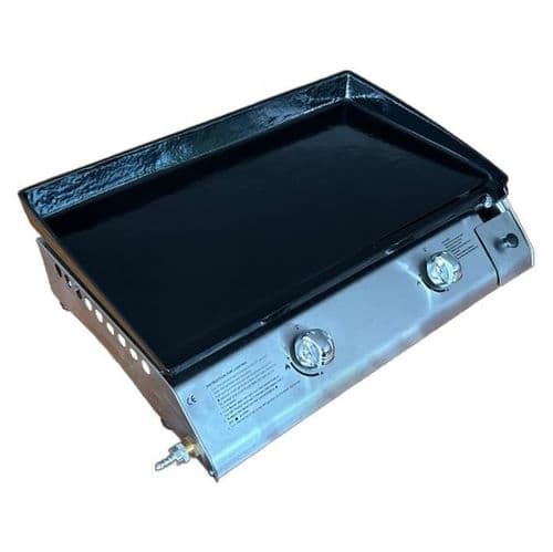 Crusader Plancha Grill Stove Table Top Gas BBQ Barbecue