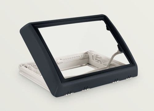 Dometic Midi Heki Style FL Rooflight Without Forced Ventilation (700 x 500mm) - Grey
