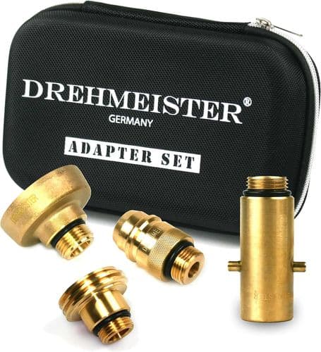 DREHMEISTER LPG Adapter Set with Case