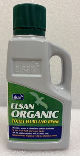 Elsan Toilet Chemical Fluid And Rinse Green Organic 1 Litre