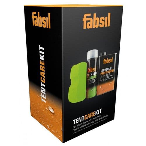 Fabsil Universal Tent Care Kit (Cleaner/Protector/Sponge)