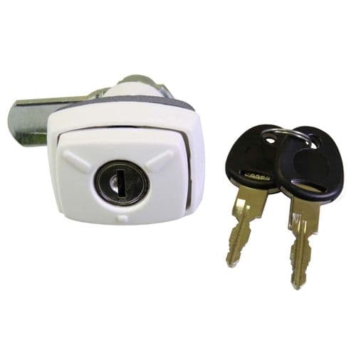 FAP Square Push Lock (Black Or White)