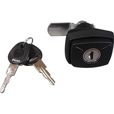 FAP Square Push Lock (Black Or White)