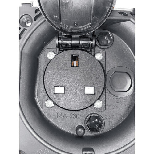 Fawo 240v Mains Outlet UK Socket White