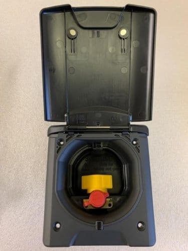 FAWO External Gas Installation BBQ Outlet Point Black