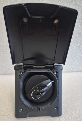 Fawo Fresh Water Tank Filler Cap With Magnetic Lid - Black