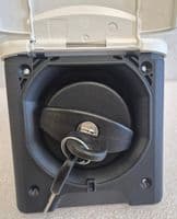 Fawo Fresh Water Tank Filler Cap With Magnetic Lid - White, water Fittings for campervan, caravan and motorhome - Grasshopper Leisure