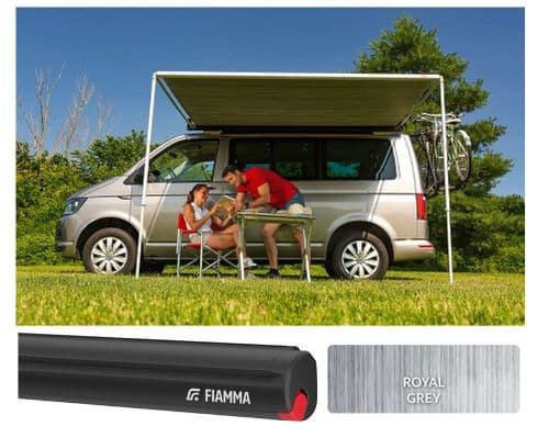 Fiamma F35 200 Deep Black Awning For Campervan & Caravan