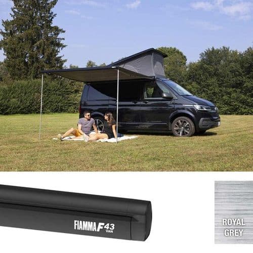 Fiamma F43 Van 300 Campervan Awning Black/Grey