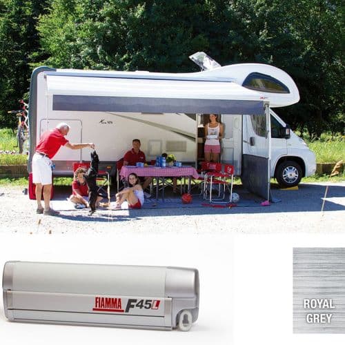 Fiamma F45L 450/500/550 Motorhome Awning Titanium