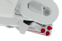 Fiamma F80S 425 Awning Polar White / Royal Grey or Blue, Campervan Motorhome Caravan Awning - Grasshopper Leisure