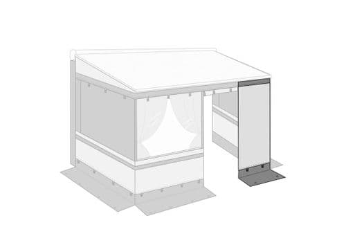 Fiamma Front Panel Light 75 For Privacy Room Light F45 Enclosure
