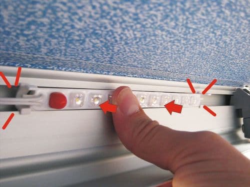 Fiamma Kit Awning LED Awning Light, 98655-471, Lighting for caravan motorhome campervan - Grasshopper Leisure