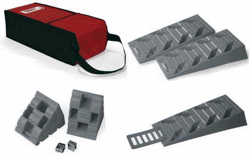 Fiamma Level Pro Kit (Level Pro, Anti-Slip Plates, Bag S & Chocks)