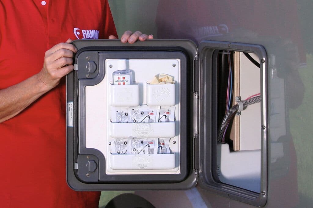 Fiamma Pocket Plus M Cupboard Door Storage Shelf For Caravan, Motorhome, Boat